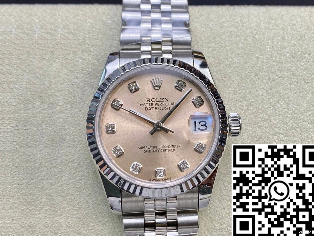 31MM Datejust Rolex Diamond-set EW Dial Factory 0331